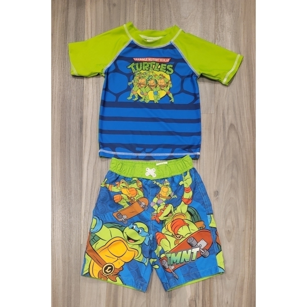 Nickelodeon Teenage Mutant Ninja Turtles swim top and bottoms shorts